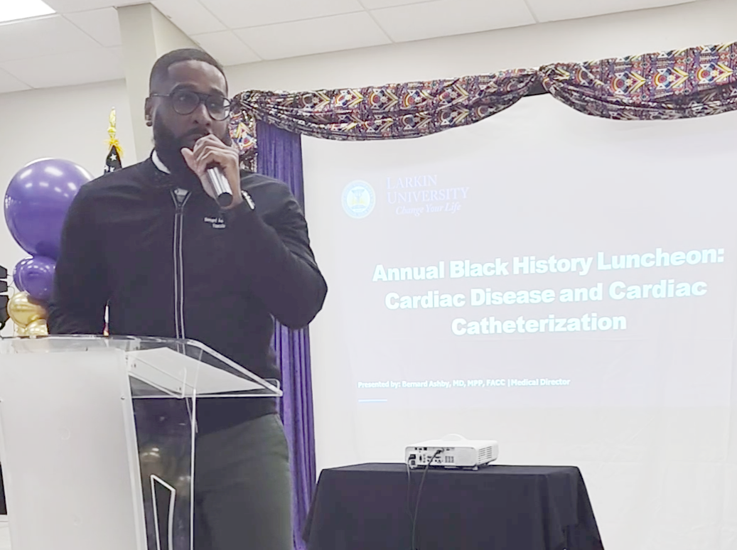 Dr. Bernard Ashby Speaking on Cariac Health